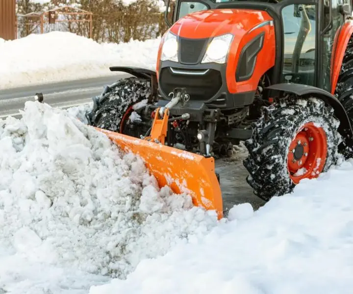 Professional snow removal